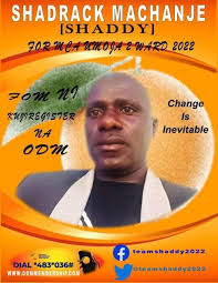 Portrait of Shadrack Namunyu Machanje