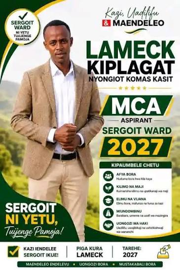 Portrait of Lameck Kiplagat