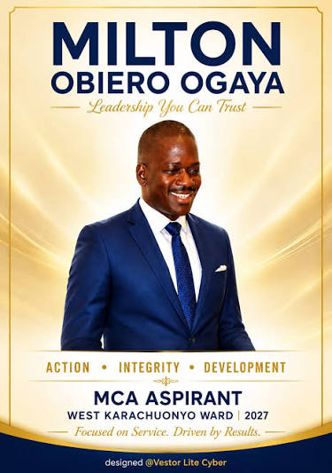 Portrait of Milton Ogaya Obiero