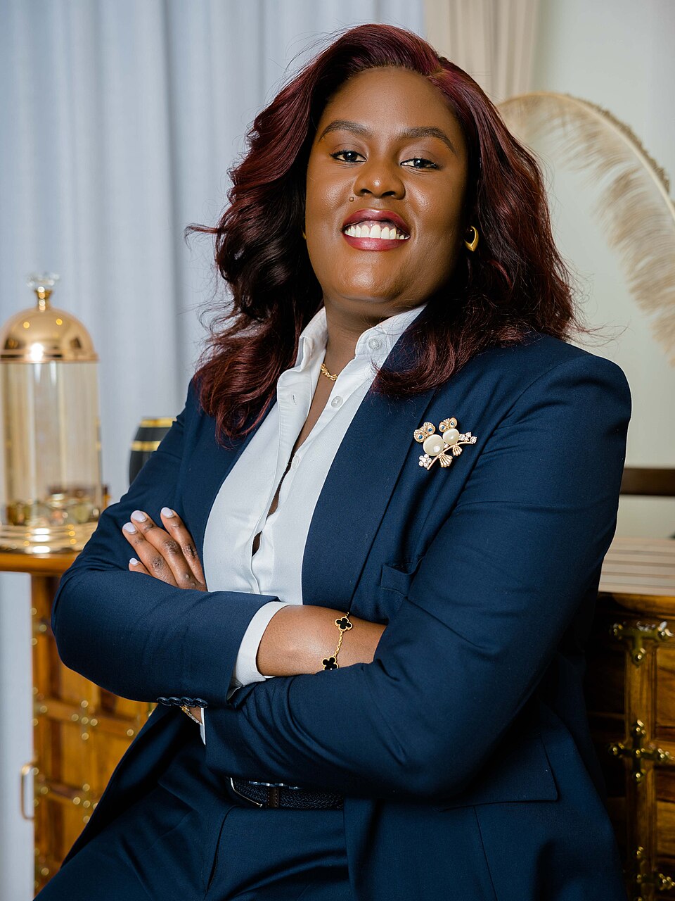 Portrait of Winnie Odinga