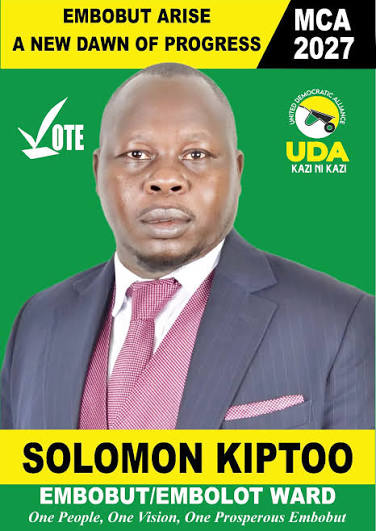 Portrait of Solomon Kirwa Yego