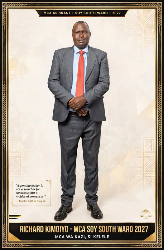 Portrait of Richard Kimaiyo