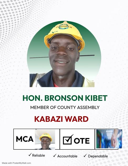 Portrait of Bronson Kibet