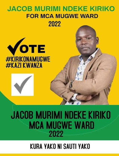 Portrait of Jacob Murimi Ndeke Kiriko