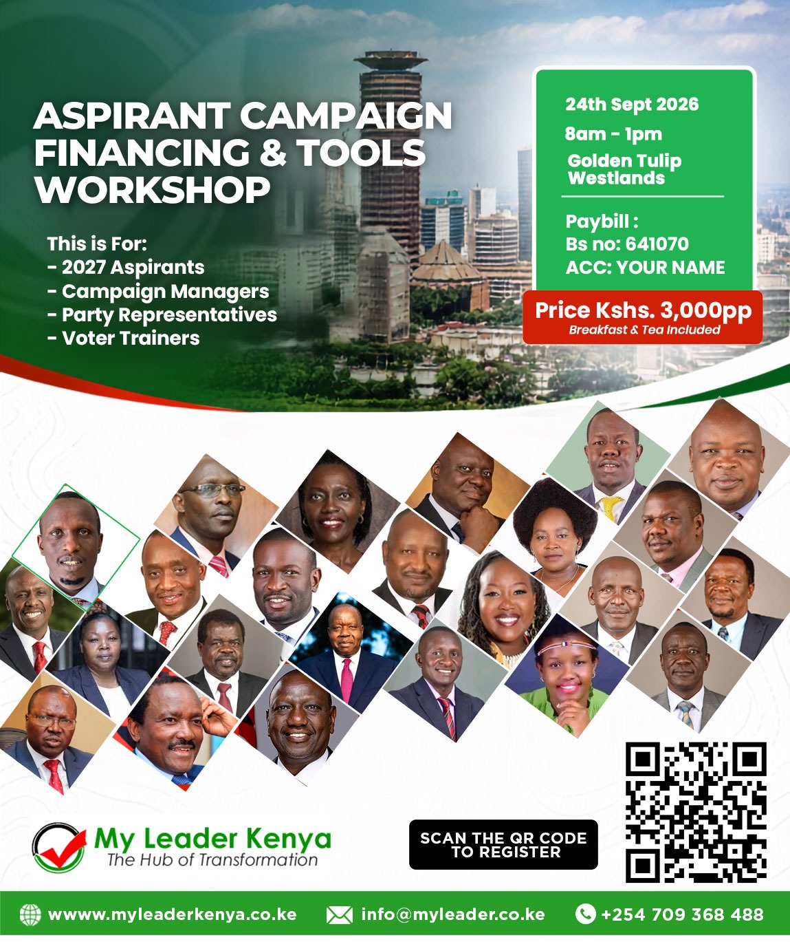 Kenya 2027 Aspirants Resource Mobilization Workshop